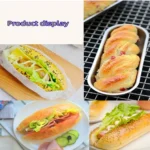 5PCS Hotdog Shaped Bread Baking Mold Carbon Steel Non-Stick Durable Baking Pans for DIY Bread Hot Dog Toast and Cakes Bakeware - Image 12