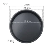 5/6/7/9 Inch Non-Stick Pizza Trays Round Pizza Pan Plate Mold Carbon Steel Baking Oven Tool Baking Mould Tray Bakeware - Image 8