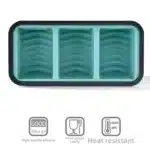 2/3/4 Grid Silicone Lunchbox Wheat Straw Compartmentalized Picnic Storage Boxs Durable Dinnerware Lunch Box – styled in a