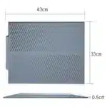 1pc Silicone Dish Drying Mat Pots Dish Drain Mat For Kitchen Tableware Non-slip Mats Anti-scald Coaster Kitchen Utensils