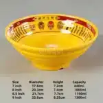 Melamine Noodle Bowl Household Plastic Tableware Restaurant Commercial Ramen Salad Bowl Thickened Not Easily Broken Soup
