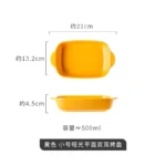 Bread Pan for Baking Tools and Accessories Oven Tray Kitchen Utensil Porcelain Dishes Cooking Utensils Bakeware Ceramic Pans Bar - Image 9