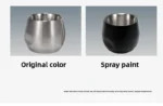 150ml 200ml Durable Coffee Mug Espresso Cup,Double Insulation 304 Stainless Steel coffe Cups Kitchen tools coffee