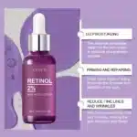 Retinol Remove Wrinkle Face Serum Lift Firming Anti Aging Fade Fine Lines Whitening Brightening Moisturizer Skin Care