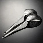 Goldoma fine mesh strainer with large head and fine holes for draining pasta