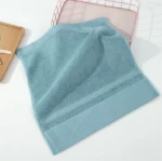 Soft Square Hand Towels 100% Cotton Small Face Towel Pure Absorbent Child Washcloth 34x34cm for Face Wash And Facial Care