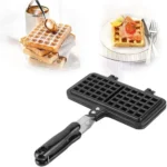 Heart Shaped Waffle Cake Mold Pot Non Stick Double Side Biscuits Muffin Mould Pot Bakeware Easy Breakfast Cooking for Household - Image 6