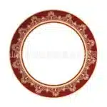 European Geometric Pattern Ceramic Dinner Plate Restaurant Hotel Tableware Bone China Dishes Steak Pasta Plate Kitchen