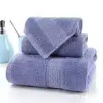 6PCS / 3PCS Luxury Lace Embroidered Cotton Towel Set Bath Towels Face Towel Hand Towel Washcloths Quick Dry Soft Terry