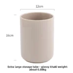 Ceramic Storage Canister Nordic Kitchen Utensil Holder for Spoons Spatulas Cooking Tools Organizer – close-up detail