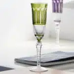 Crystal Flute Champagne Glasses Multicolor Wine Glass Cup Handmade Hand Carved Edo Kiriko Wedding Gift With Gift Box 1PC
