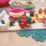 New StellaLou Lotso Pen Holder Building Blocks DIY Handmade Gifts for Children Desktop Ornaments – top view
