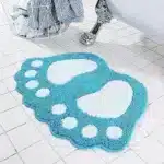 1 Piece of Anti Slip Super Absorbent Ultra-fine Fiber Bath Mat Soft and Comfortable Bathroom Carpet Floor Decoration