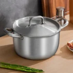 316 stainless steel soup pot Extra thick food grade soup pot Thickened double ear pot Electromagnetic furnace gas special pots - Image 27