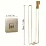 Toilet Paper Holder with Storagefor Tissue Wall Mounted Over The Tank Toilet Paper Holder Organizer Self Adhesive Toilet