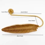 2Pcs/Beauty Jiao U-shaped curtain wall hook, curved hook, storage wall hook, shower curtain holder, buckle, no need for
