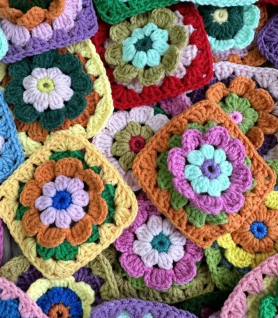Colorful Handmade crochet table place mat pad cloth cup doily Coffee coaster Christmas flower placemat wedding kitchen 9.5CM