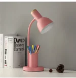 Nordic Creative Table Lamp Fashion Pen Holder Art Simple LED Lights/Office Eye Protection Reading&Living Room Bedroom