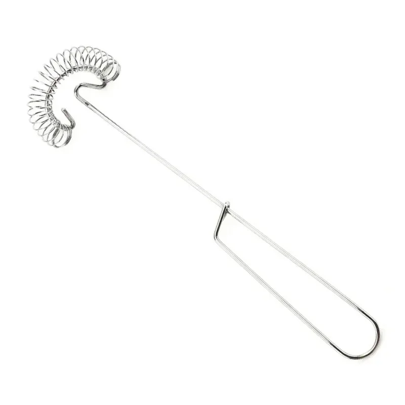 1PC Stainless Steel Spring Egg Beater Sauce Blender Mini Whisk Milk Frother Foamer Creative Cooking Tools Cooking Accessories