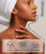AILKE Glutathione 5-in-1 Women Skin Care Kit, With Body Lotion, Serum, Dark Spot Removal Cream, Body Cream, Brightening
