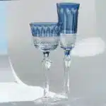 Crystal Flute Champagne Glasses Multicolor Wine Glass Cup Handmade Hand Carved Edo Kiriko Wedding Gift With Gift Box 1PC