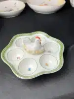 German tableware Easter series hen soup flat salad plate