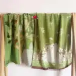 60x120cm，There are patterns，Bath towel, green tree, adult and children's household bath towel, thick, soft and absorbent
