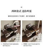 Corner Dressing Table with Mirror and Stool – White Vanity Makeup Desk – styled in a modern Vanities setting