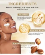 AILKE cream with Korean skincare ingredients on wooden tray