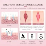 Whitening Cream For Dark Skin Underarm Bleaching Armpit Lightening And Intimate Area Woman Moisturizer Korean Skin Care