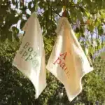 INS Texture Square Towel Quick Dry Letter Embroidery Hand Towel Soft Water Absorption Hand Towel for Kitchen Bathroom