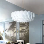 Nordic Ceramic Chandelier Luxury Led Pendant for Living Room Atmosphere Lamp Restaurant Ceiling Light Decor Lámpara De Techo