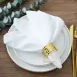 10pcs 40x40cm Cloth Napkins Washed Cotton Dinner Table Napkin Place Mats Tea Towel for Restaurant Home Wedding Party Decor