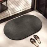 Bathroom Carpet Non-slip Strong Absorbent Floor Mats Home Decor Beige Stripes Bath Mat Toilet Entrance Area Rug Alfombra De