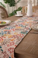 New Jacquard Polyester Bed Tail Cover Table Runner  American-style Fringed Color-woven Coffee Table TV Cabinet Cover Cloth - Image 23