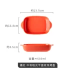 Bread Pan for Baking Tools and Accessories Oven Tray Kitchen Utensil Porcelain Dishes Cooking Utensils Bakeware Ceramic Pans Bar - Image 17