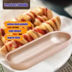 5PCS Hotdog Shaped Bread Baking Mold Carbon Steel Non-Stick Durable Baking Pans for DIY Bread Hot Dog Toast and Cakes Bakeware - Image 10