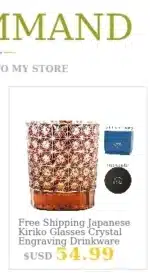 Crystal Flute Champagne Glasses Multicolor Wine Glass Cup Handmade Hand Carved Edo Kiriko Wedding Gift With Gift Box 1PC