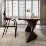 Asthetic Manager Executive Desk Modern Luxury Designer Workstation Office Table Conference Black Mesa De Escritorio Home