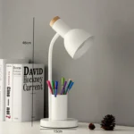 Nordic Creative Table Lamp Fashion Pen Holder Art Simple LED Lights/Office Eye Protection Reading&Living Room Bedroom