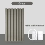 Thick Imitation Linen Shower Curtain Polyester Waterproof Shower Curtain Bath Curtains For Bathroom Bathtub Large Bathing