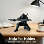 Pens/Pen Holder Unique Desktop Organizer Creative Ninja-Style 3D Printed Pen Holder Ballpoint Stand Storage Display Shelf