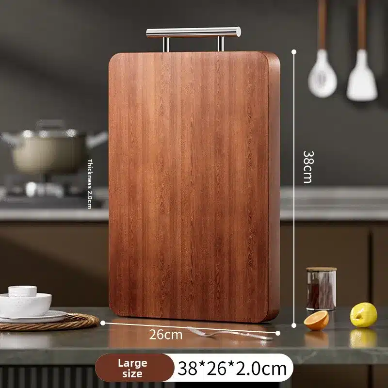New Ebony Wood Cutting Board Antibacterial Anti Mold Kitchen Chopping Board Double Sided