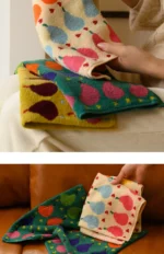 Cute Graffiti  Pears Patter Cotton Soft Face Towel for Kids Absorbent Bath Towel Comfortable Cotton Household Towel Beach Towels - Image 40