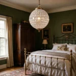 Vintage Crystal Pendant Light Luxury Copper Chandelier for Living Room Villa Dining Room Home Decoration Hanging Lamp