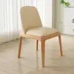 Slate Extendable Round Dining Table – in a cozy room setting