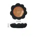 Black Cement Tableware Dinner Plate stone Sashimi sushi Disc Dry Ice Tray Plate Dessert Plates Dim Sum Dish Steak Plates
