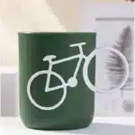 1pc Bike-Shape Bathroom Food-Safe PP Cup Toothbrush Holder Mug Unbreakable And Reusable Gargle Cups Bathroom Mouthwash Mugs