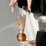 Creative Crystal Glass Glasses Cocktail Goblet Glass Cup Colorful Ball Champagne Glass Cold Drink Cup Juice Cup Beverage Cup