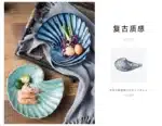 Creative Kiln Transformation Ceramic Plate Restaurant Homestay Special Tableware Personalized Shell Plate Conch Plate